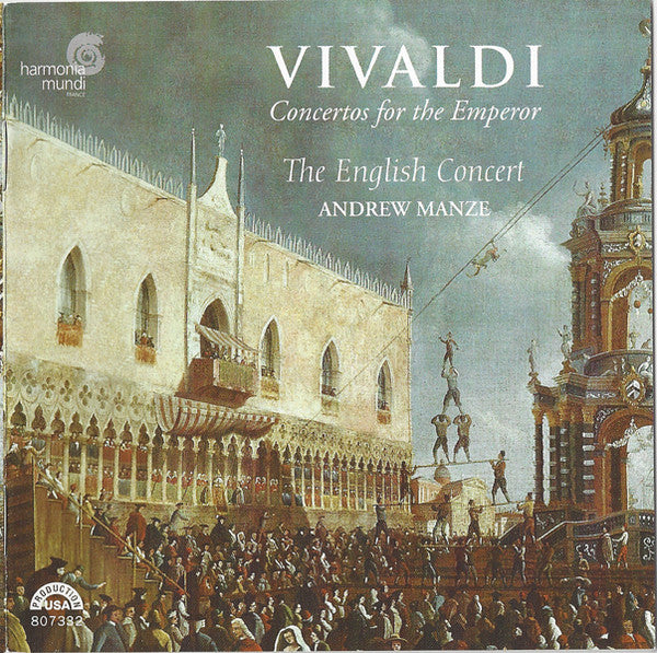 Antonio Vivaldi, The English Concert, Andrew Manze : Concertos For The Emperor (SACD, Hybrid, Multichannel)