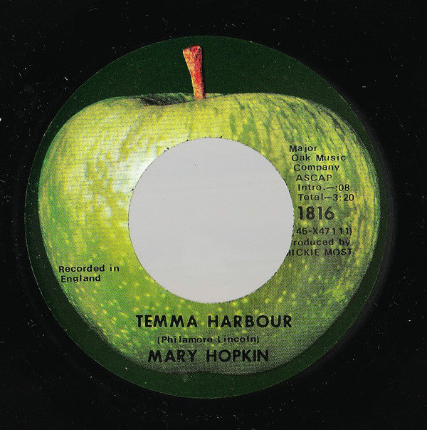 Mary Hopkin : Temma Harbour (7", Single)