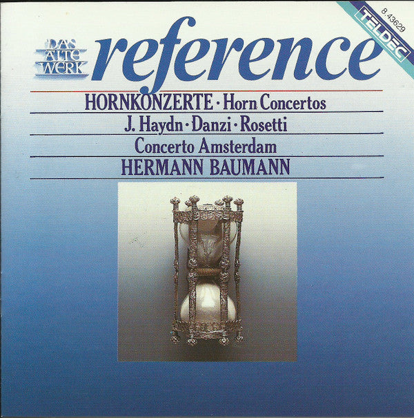 Joseph Haydn • Franz Danzi • Antonio Rosetti • Hermann Baumann • Concerto Amsterdam, Jaap Schröder : Hornkonzert - Horn Concertos (CD, Album, RM)