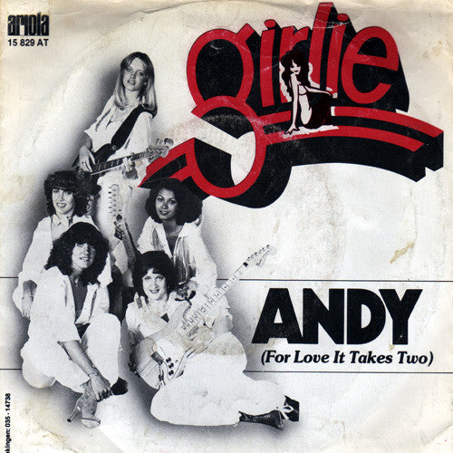 Girlie : Andy (For Love It Takes Two) (7", Single, Sil)