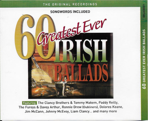 Various : 60 Greatest Ever Irish Ballads (3xCD, Comp)
