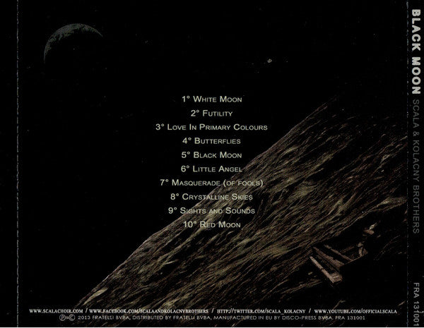 Scala & Kolacny Brothers : Black Moon (CD, Album)