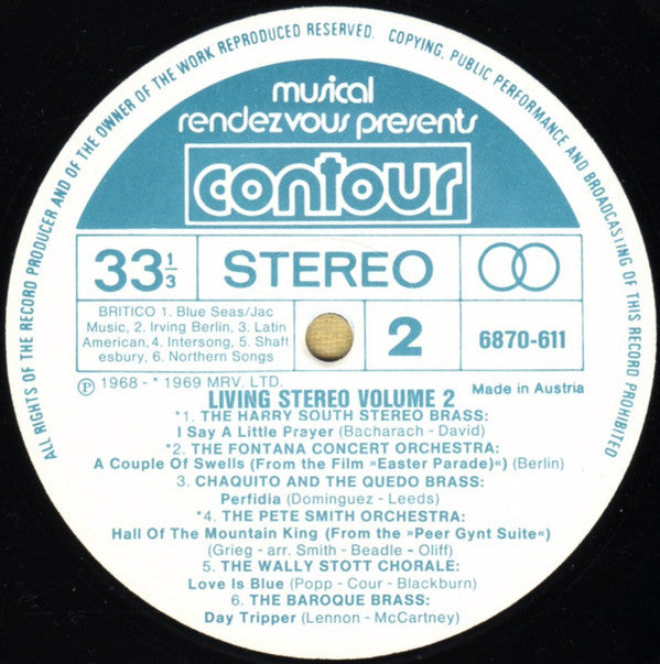 Various : Living Stereo - Volume 2 (LP, Comp)