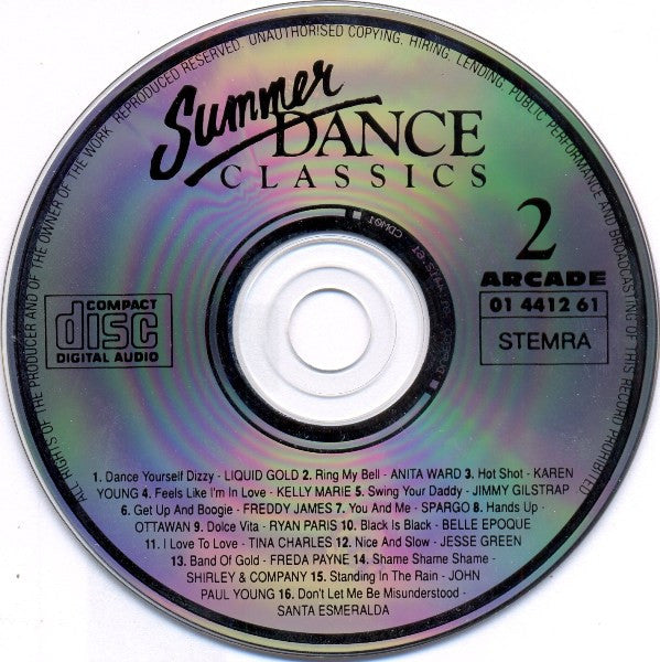 Various : Summer Dance Classics Volume 2 (CD, Comp)