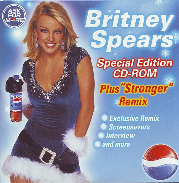 Britney Spears : Special Edition CD-Rom (Plus "Stronger" Remix) (CD-ROM, Single, Enh, Promo, Car)