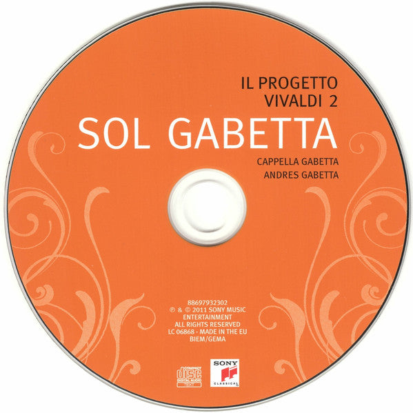 Sol Gabetta, Cappella Gabetta, Andrés Gabetta : Il Progetto Vivaldi 2 (CD, Album, RP)