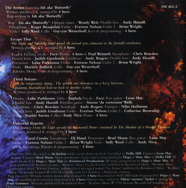 4 Hero : Two Pages (CD, Album + CD, Album, Enh)