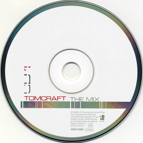 Tomcraft : The Mix (CD, Comp + CD, Mixed)