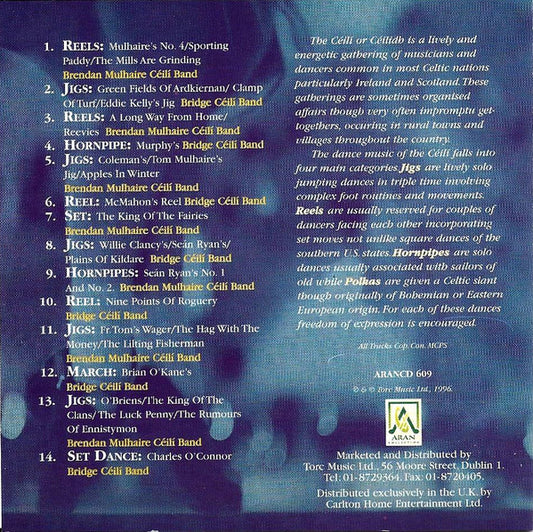 Various : Irish Céilí Traditional Dance Music From Ireland (CD, Comp)