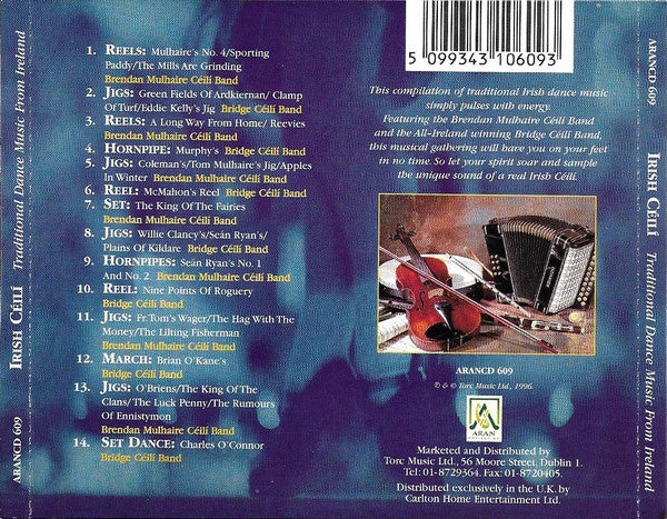Various : Irish Céilí Traditional Dance Music From Ireland (CD, Comp)
