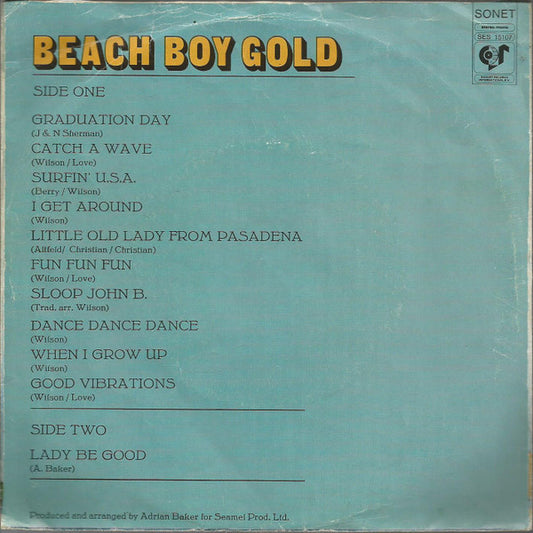 Gidea Park : Beach Boy Gold (7", Single)