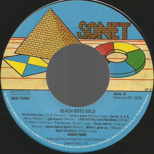 Gidea Park : Beach Boy Gold (7", Single)