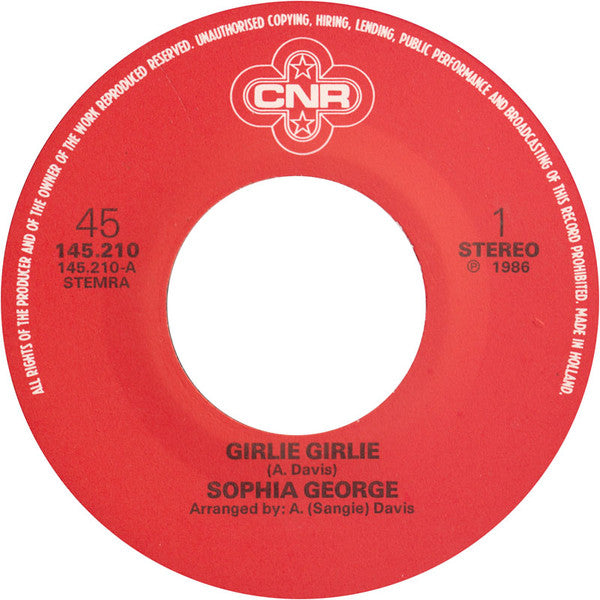 Sophia George : Girlie Girlie (7", Single)