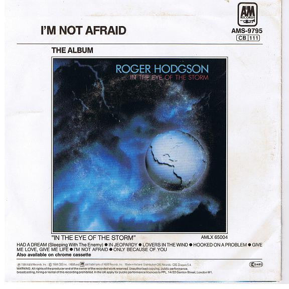 Roger Hodgson : Had A Dream (7", Single)