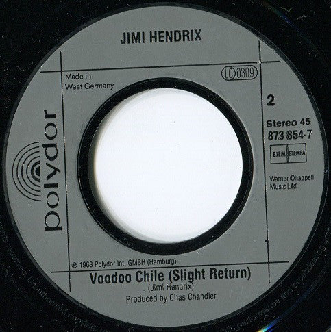 Jimi Hendrix : Crosstown Traffic (7", Single)