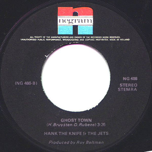 Hank The Knife And The Jets : Guitar King (7", Single)