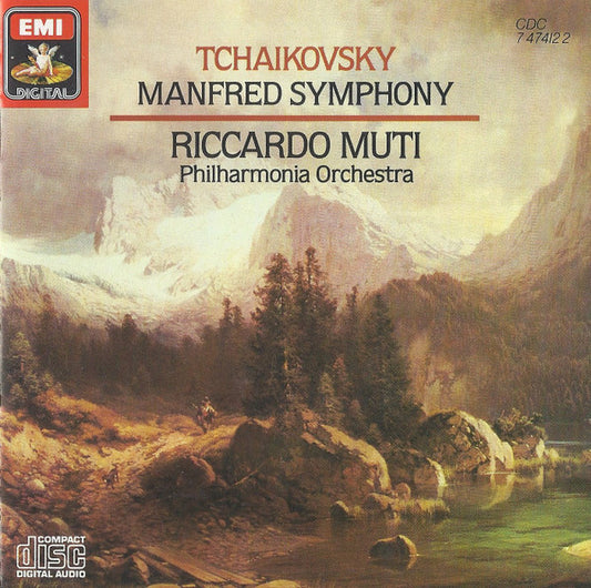 Pyotr Ilyich Tchaikovsky, Riccardo Muti, Philharmonia Orchestra : Manfred Symphony (CD, RE)