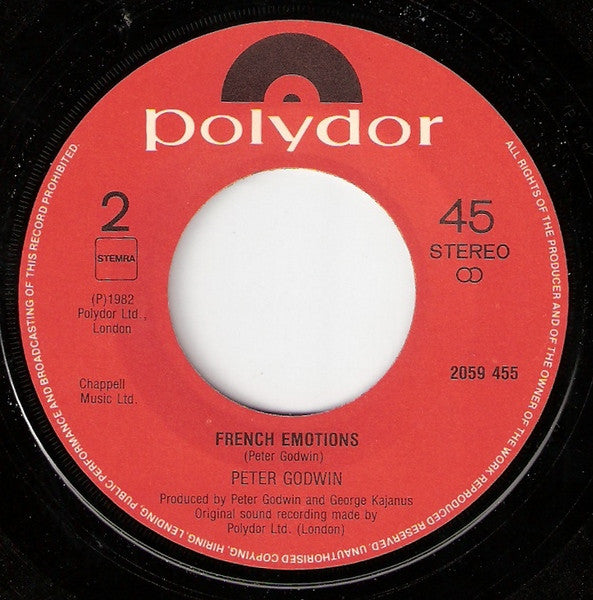 Peter Godwin : Emotional Disguise (7", Single)