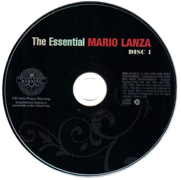 Mario Lanza : The Essential Mario Lanza (2xCD, Comp)