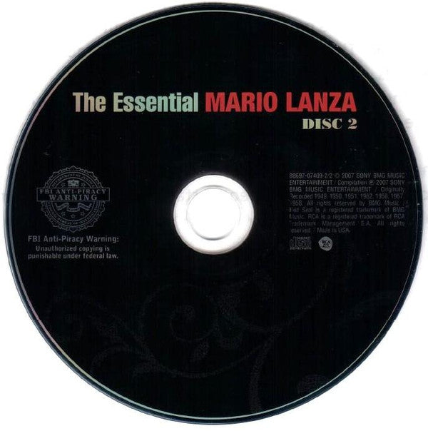 Mario Lanza : The Essential Mario Lanza (2xCD, Comp)