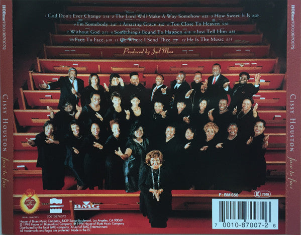 Cissy Houston : Face To Face (CD, Album)