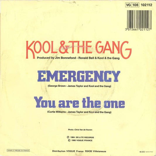Kool & The Gang : Emergency (7", Single)