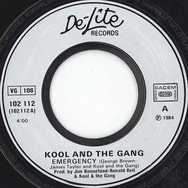 Kool & The Gang : Emergency (7", Single)