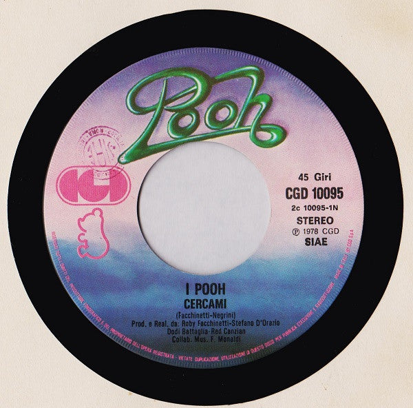 Pooh : Cercami / Giorno Per Giorno (7")