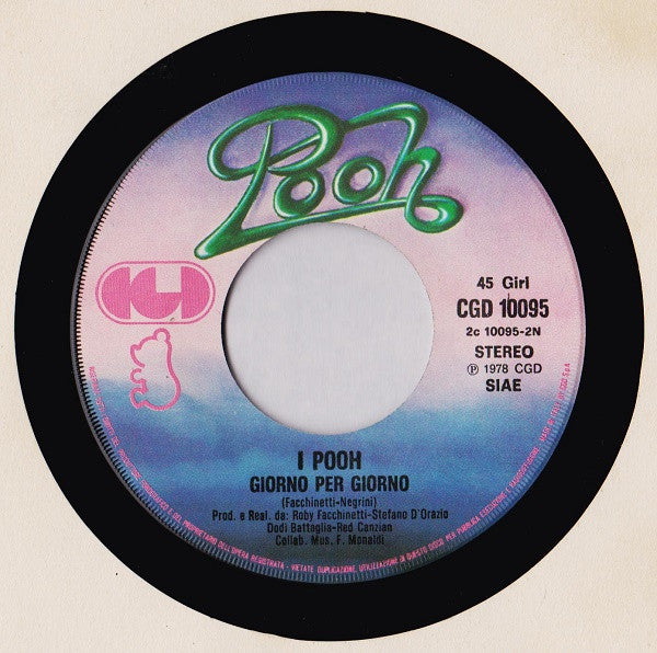 Pooh : Cercami / Giorno Per Giorno (7")