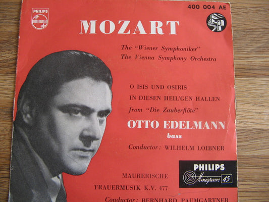 Wiener Symphoniker, Otto Edelmann : Mozart (7", EP)