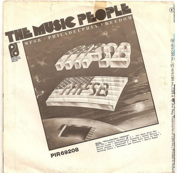 MFSB : The Zip (7", Single)