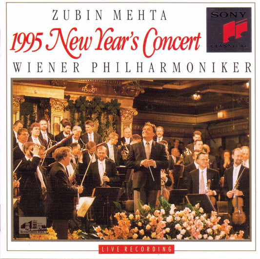 Zubin Mehta, Wiener Philharmoniker : 1995 New Year's Concert (CD, Album, Sup)