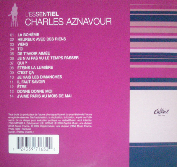 Charles Aznavour : L'essentiel (CD, Comp)