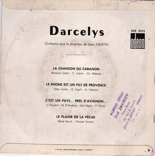 Darcelys : La Chanson Du Cabanon (7", EP)