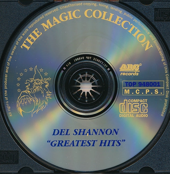 Del Shannon : Del Shannon's "Greatest Hits" (CD, Comp)