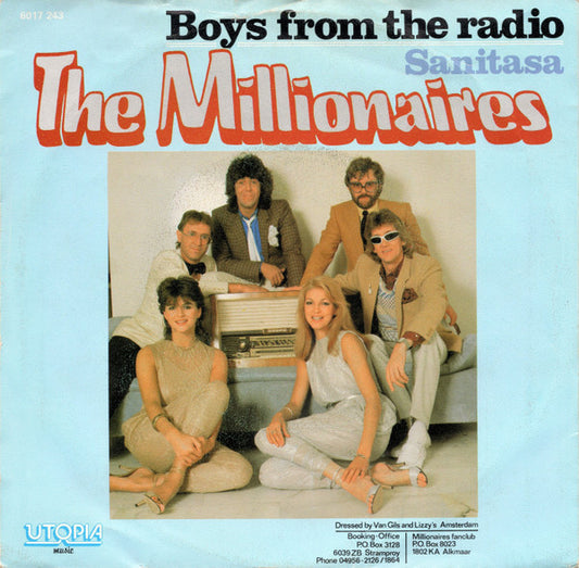 The Millionaires (2) : Boys From The Radio (7")