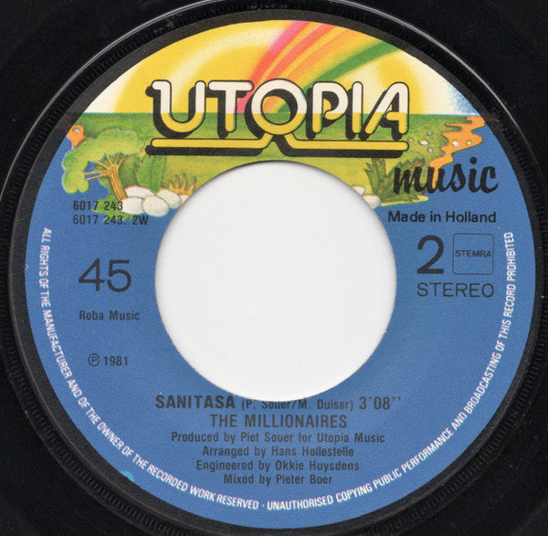 The Millionaires (2) : Boys From The Radio (7")