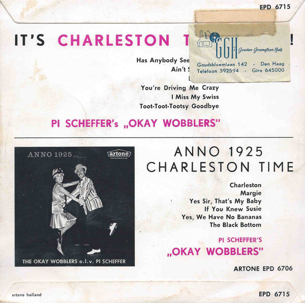 The Okay Wobblers : It's Charleston Time Again (7", Single)