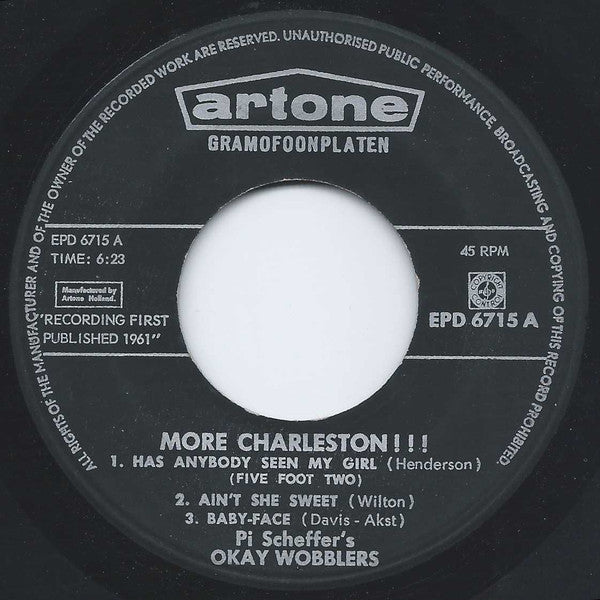 The Okay Wobblers : It's Charleston Time Again (7", Single)
