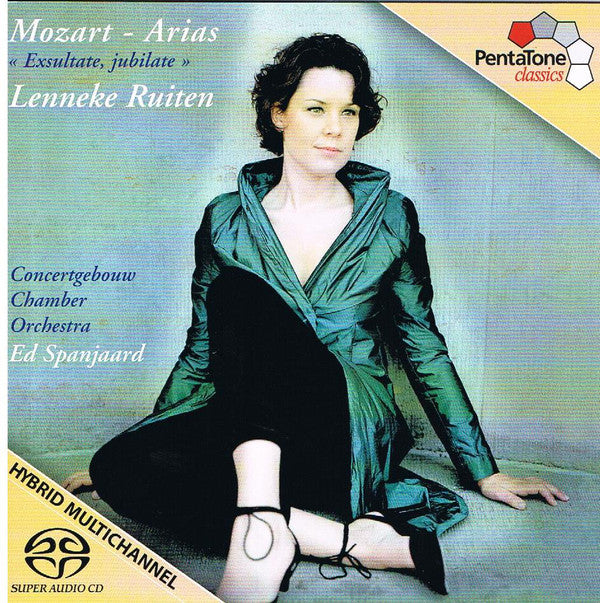 Wolfgang Amadeus Mozart - Lenneke Ruiten, Concertgebouw Chamber Orchestra, Ed Spanjaard : Arias - "Exsultate, Jubilate" (SACD, Hybrid, Multichannel, Album)