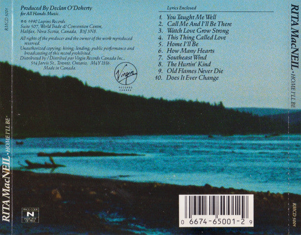 Rita MacNeil : Home I'll Be (CD, Album)
