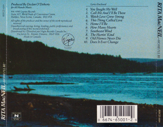 Rita MacNeil : Home I'll Be (CD, Album)
