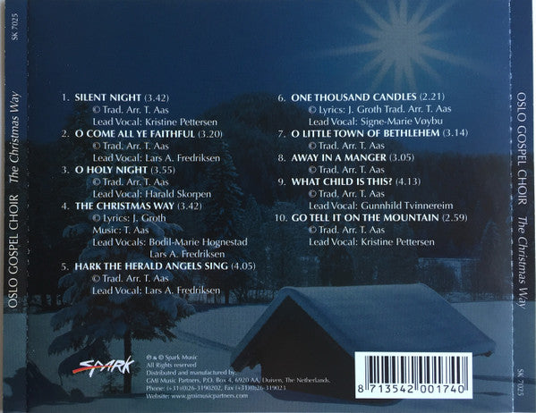 Oslo Gospel Choir : Happy Christmas (The Christmas Way) (CD, Album, RE)