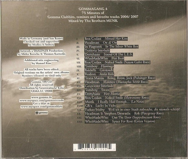 Munk : Gommagang 4 (CD, Mixed)