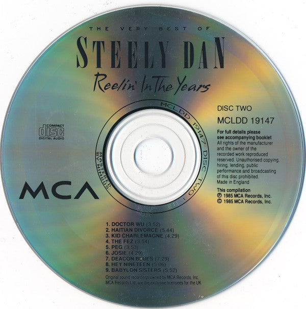 Steely Dan : The Very Best Of Steely Dan - Reelin' In The Years (2xCD, Comp, RE)