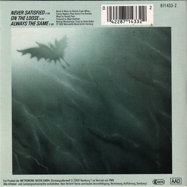 Victory (3) : Never Satisfied (CD, Single, Promo, AAD)