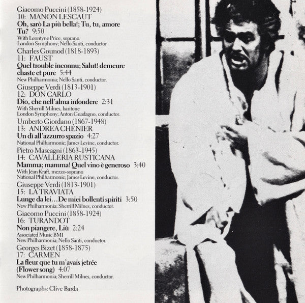Placido Domingo : Bravissimo, Domingo! (CD, Comp)