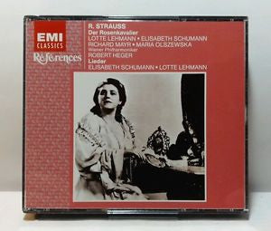 Richard Strauss - Lotte Lehmann, Elisabeth Schumann, Richard Mayr, Maria Olszewska (2), Wiener Philharmoniker, Robert Heger : Der Rosenkavalier / Lieder (2xCD, RE, RM)