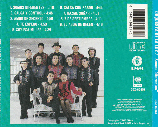 Orquesta De La Luz : Somos Diferentes (CD, Album)