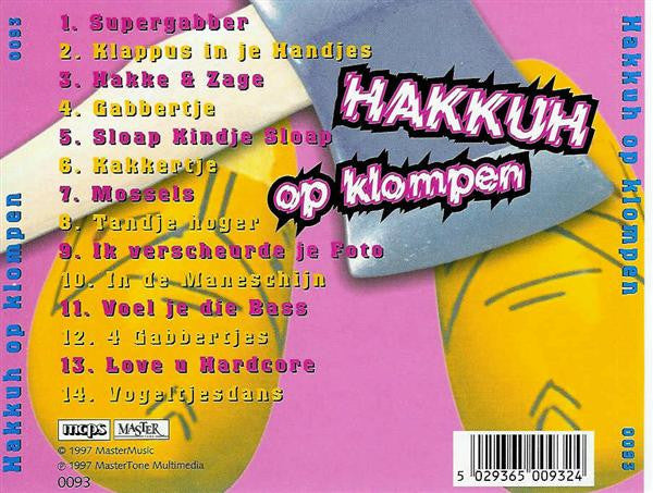 Various : Hakkuh Op Klompen (CD, Comp)